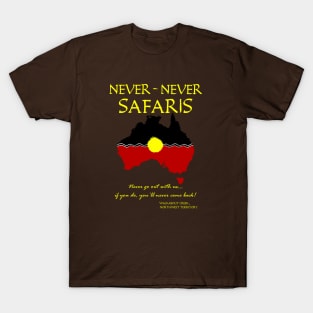 Crocodile Dundee - NEVER-NEVER SAFARIS T-Shirt